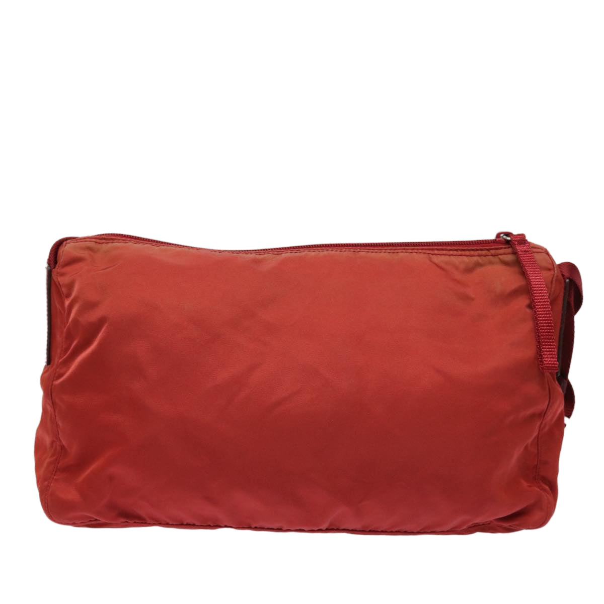 Prada Shoulder Bag Auth Nylon Red