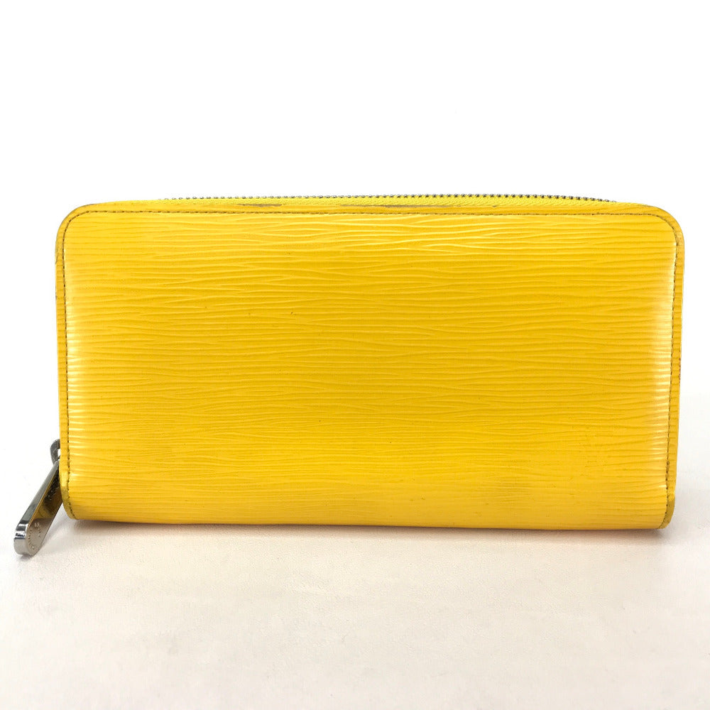 Louis Vuitton Long Purse Epi yellow Epi Leather Wallet Case