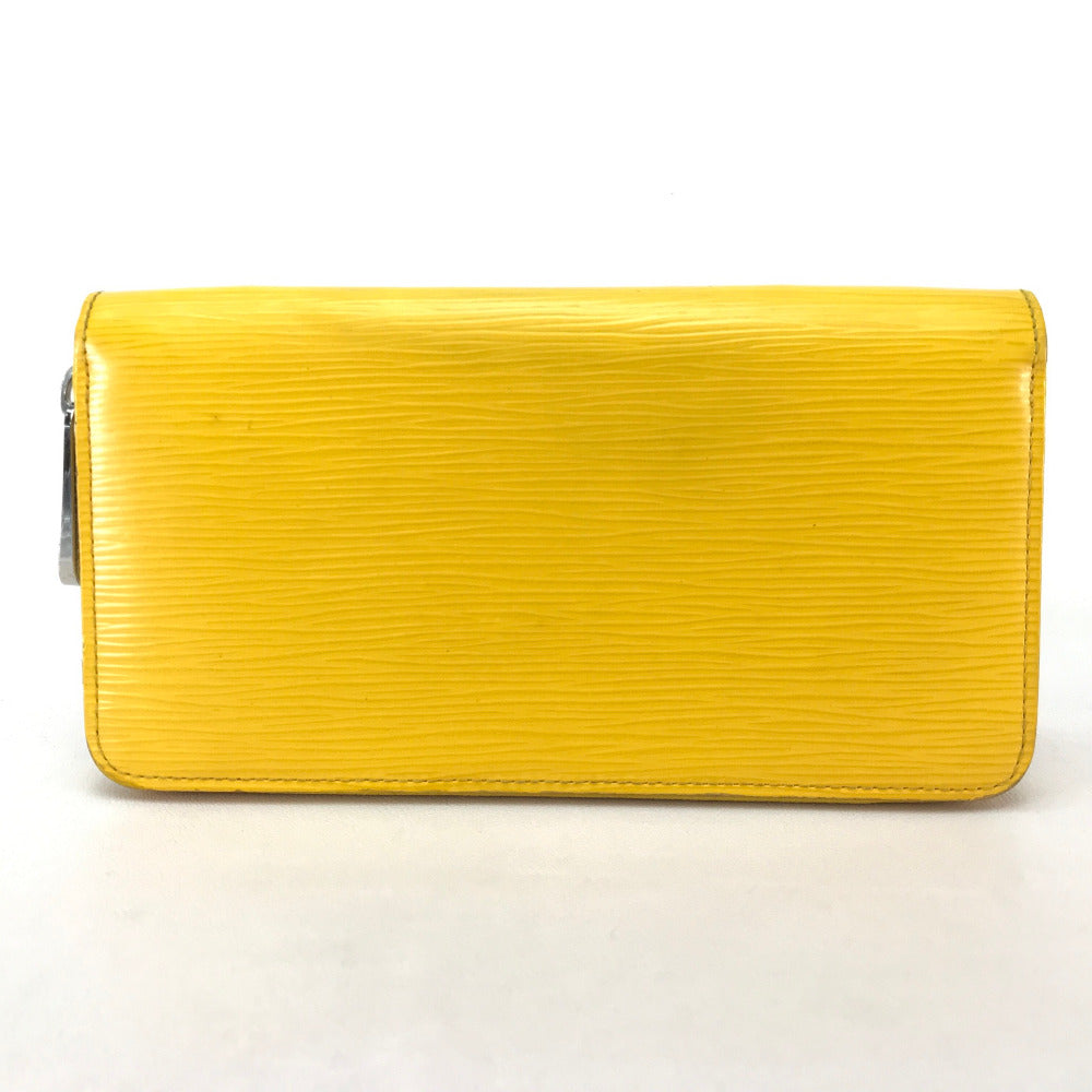 Louis Vuitton Long Purse Epi yellow Epi Leather Wallet Case