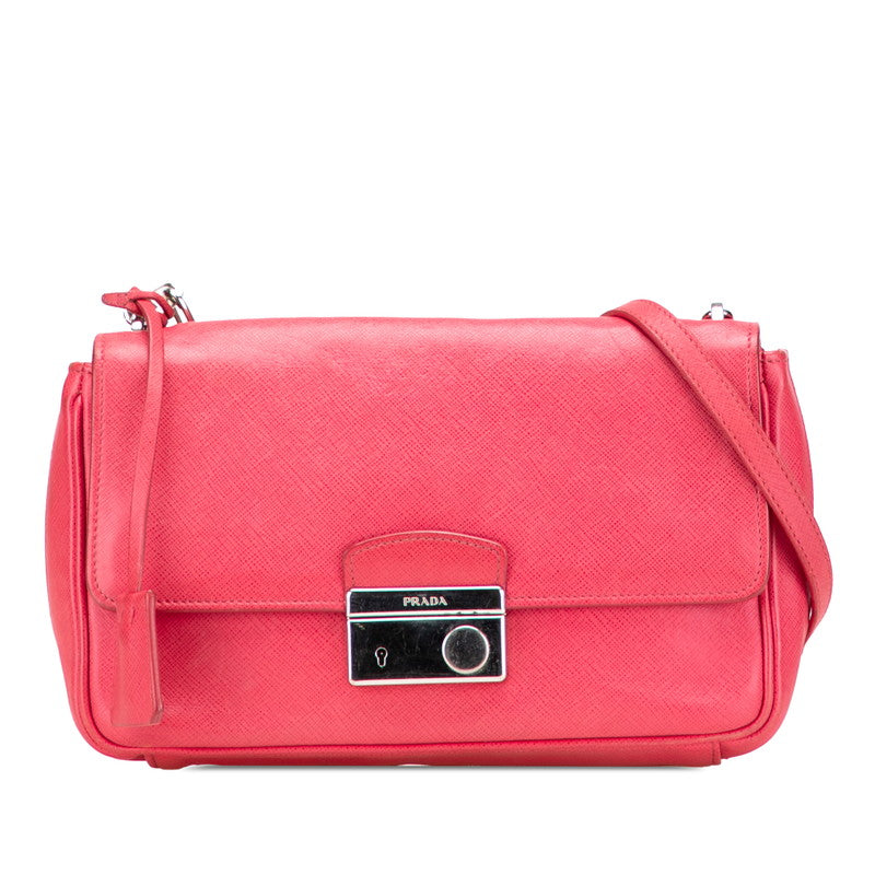 Prada Shoulder Bag Saffiano Chain