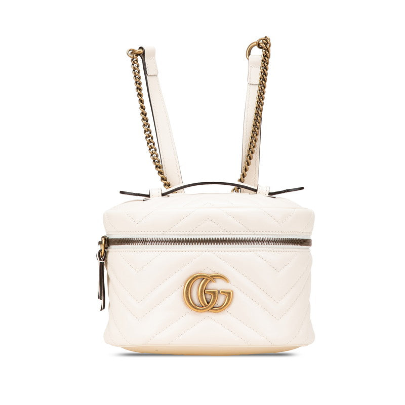 Gucci Marmont Backpack Leather Backpack 6