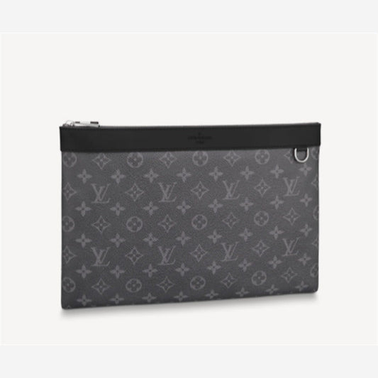 Louis Vuitton ECLIPSE Monogram Clutch Bag