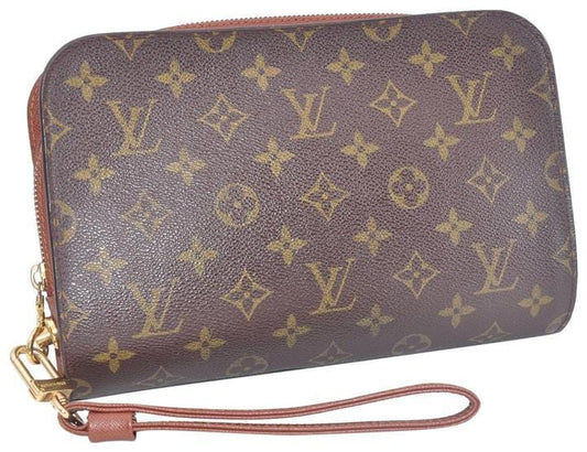 Louis Vuitton Orsay Clutch Hand Bag Monogram Clutch Bag