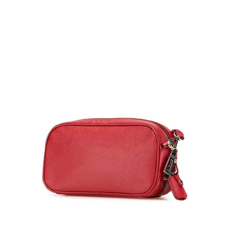 Prada Buckle Shoulder Bag Saffiano