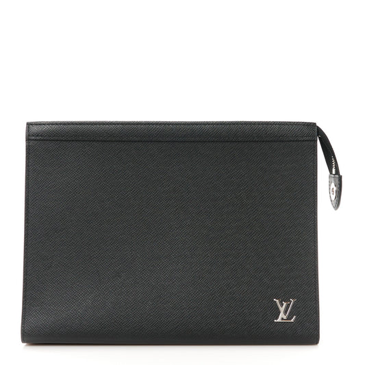 Louis Vuitton TAIGA POCHETTE VOYAGE MM Clutch Bag