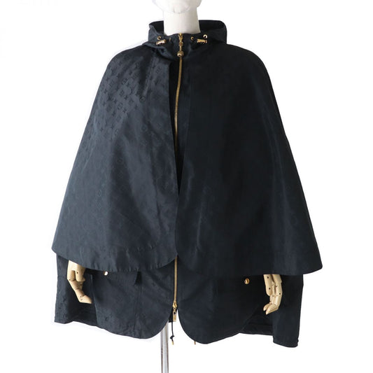 Louis Vuitton poncho omen 34 Monogram Cotton Black Handbag