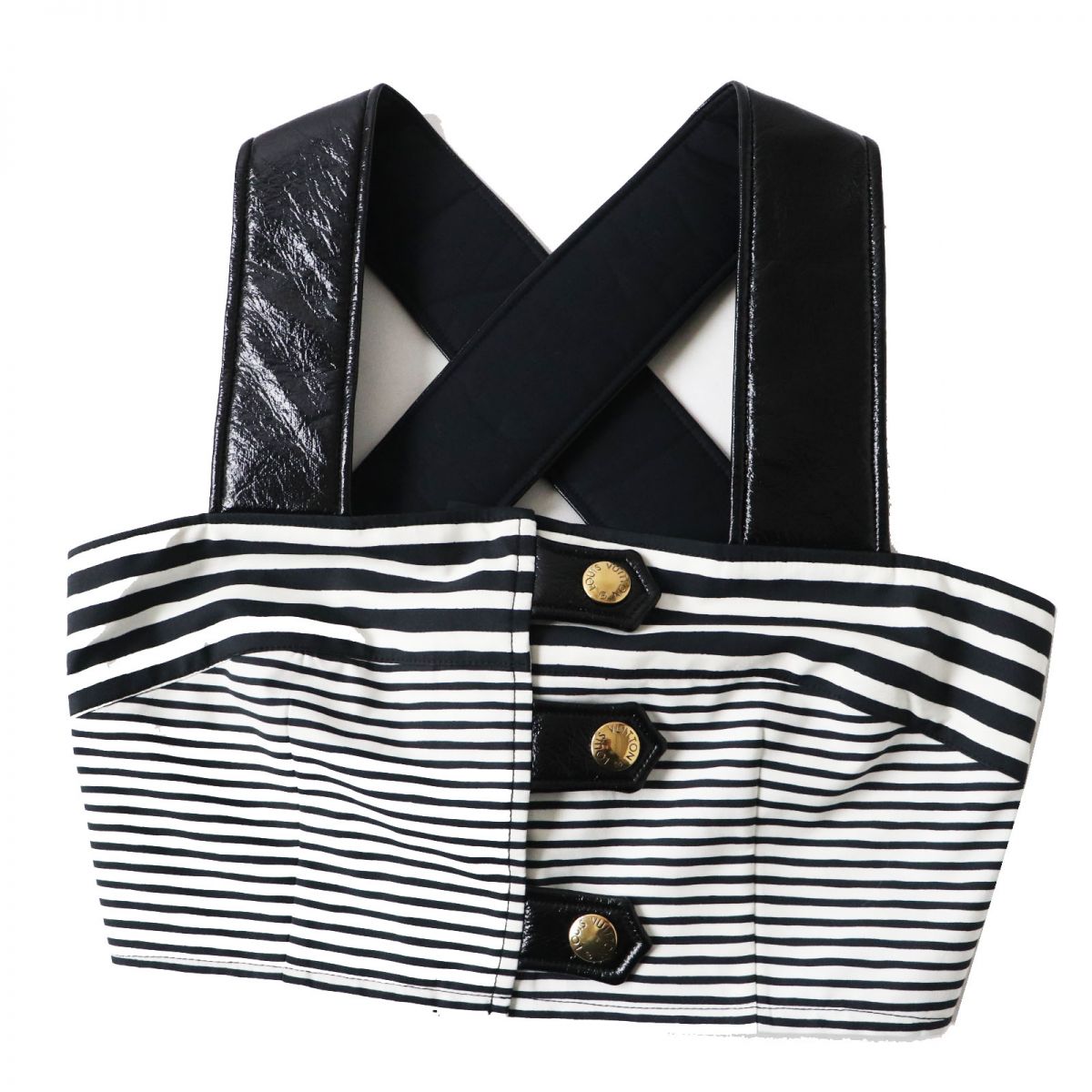 Louis Vuitton Tank top Image reference x Black White Handbag