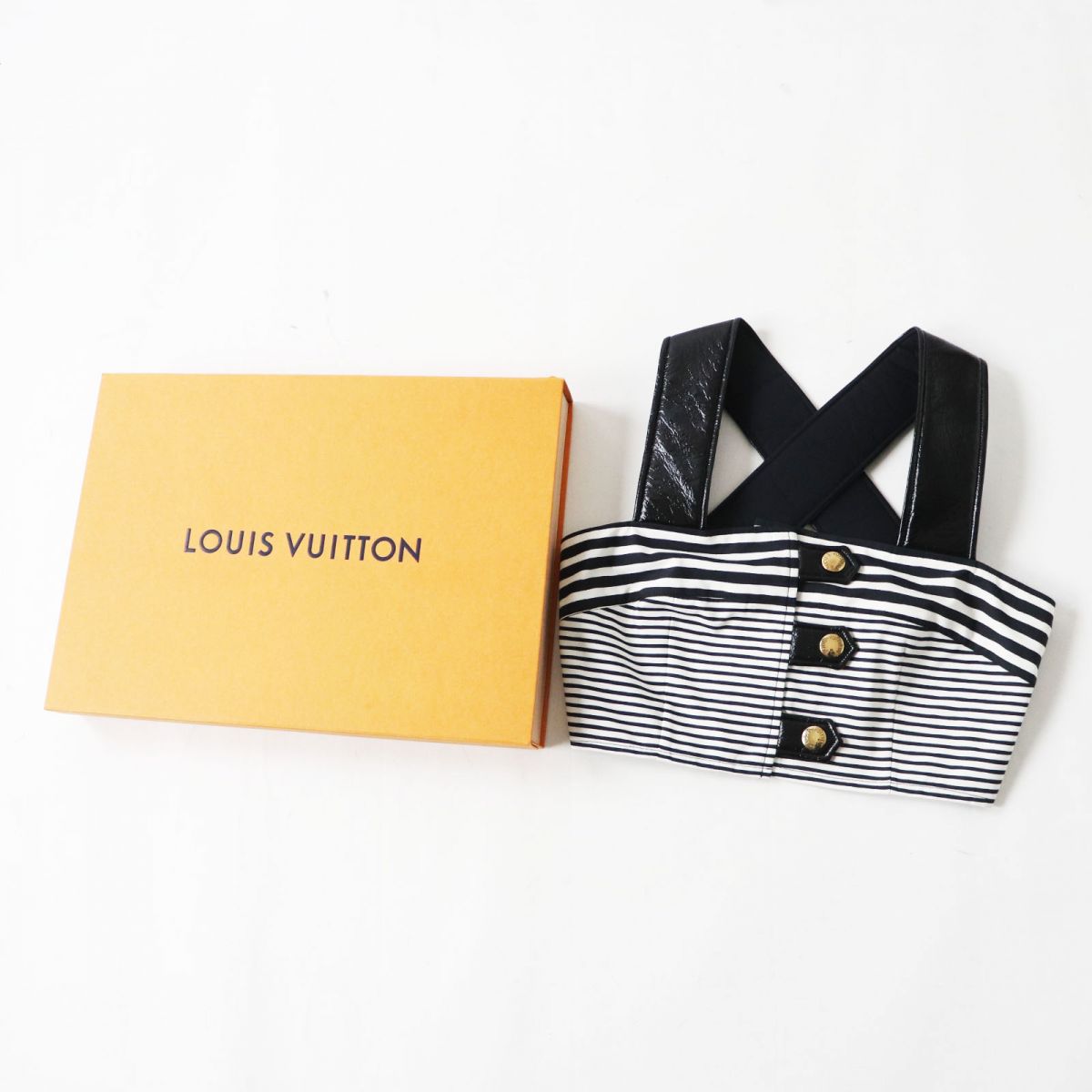 Louis Vuitton Tank top Image reference x Black White Handbag