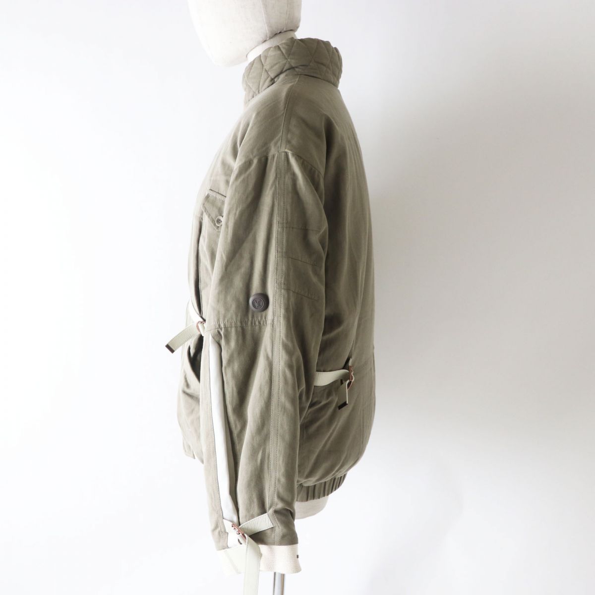 Louis Vuitton Military jacket Lyocell Earth tones White Apparel