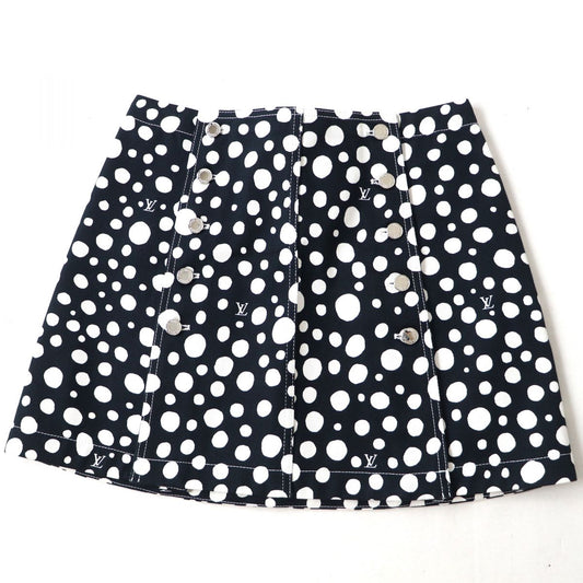 Louis Vuitton ty dot 38 Cotton White Navy Apparel