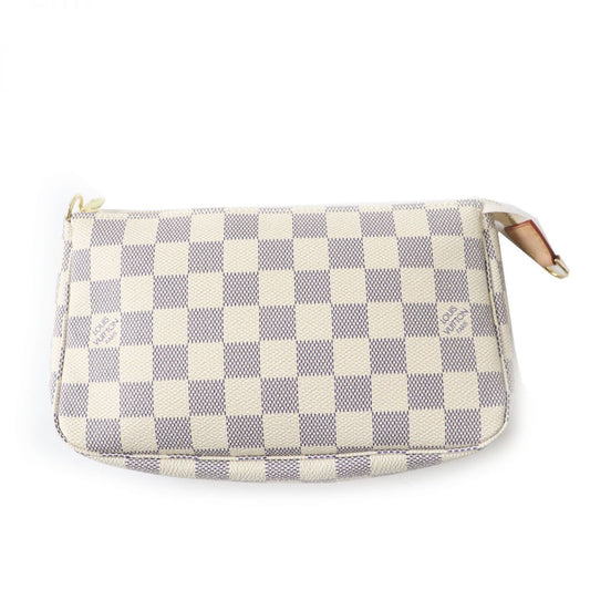 Louis Vuitton Accessory pouch N41207 Damier Azur Canvas Gray Clutch Bag