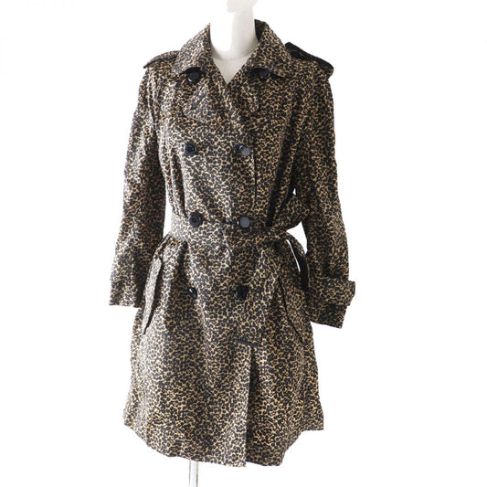 Louis Vuitton trench coat Image reference Leopard Brown Apparel