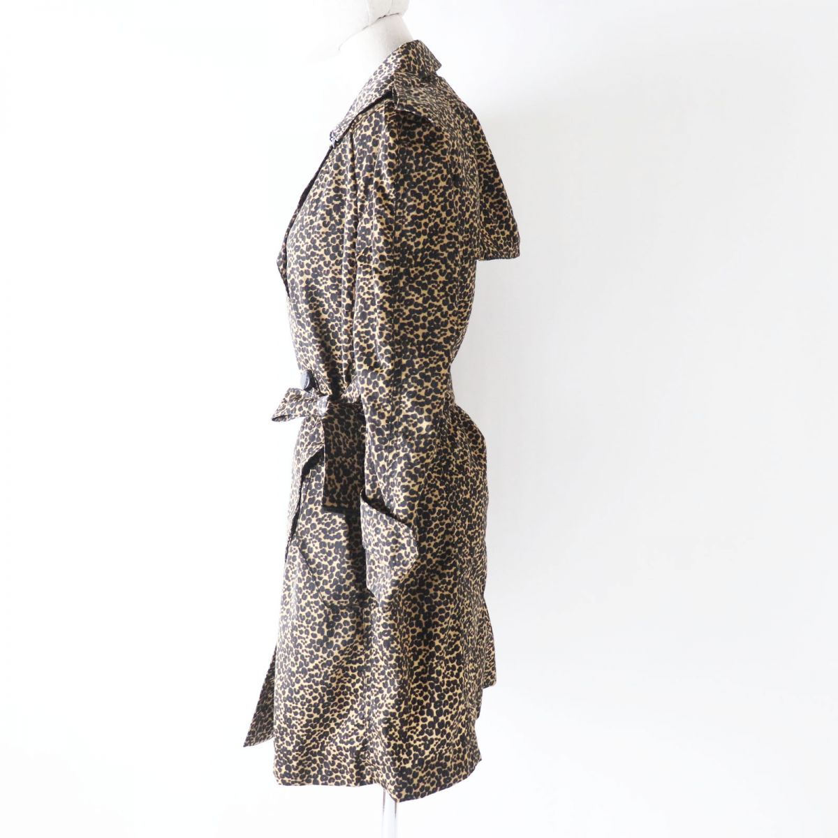 Louis Vuitton trench coat Image reference Leopard Brown Apparel