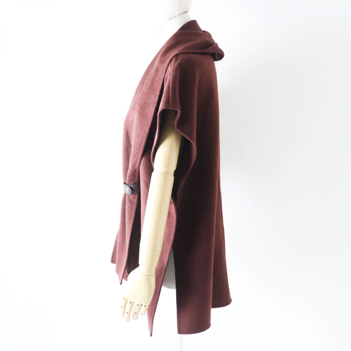 Vest Main: Cashmere, Part: Sheepskin Women Handbag Leather Brown Travel Bag