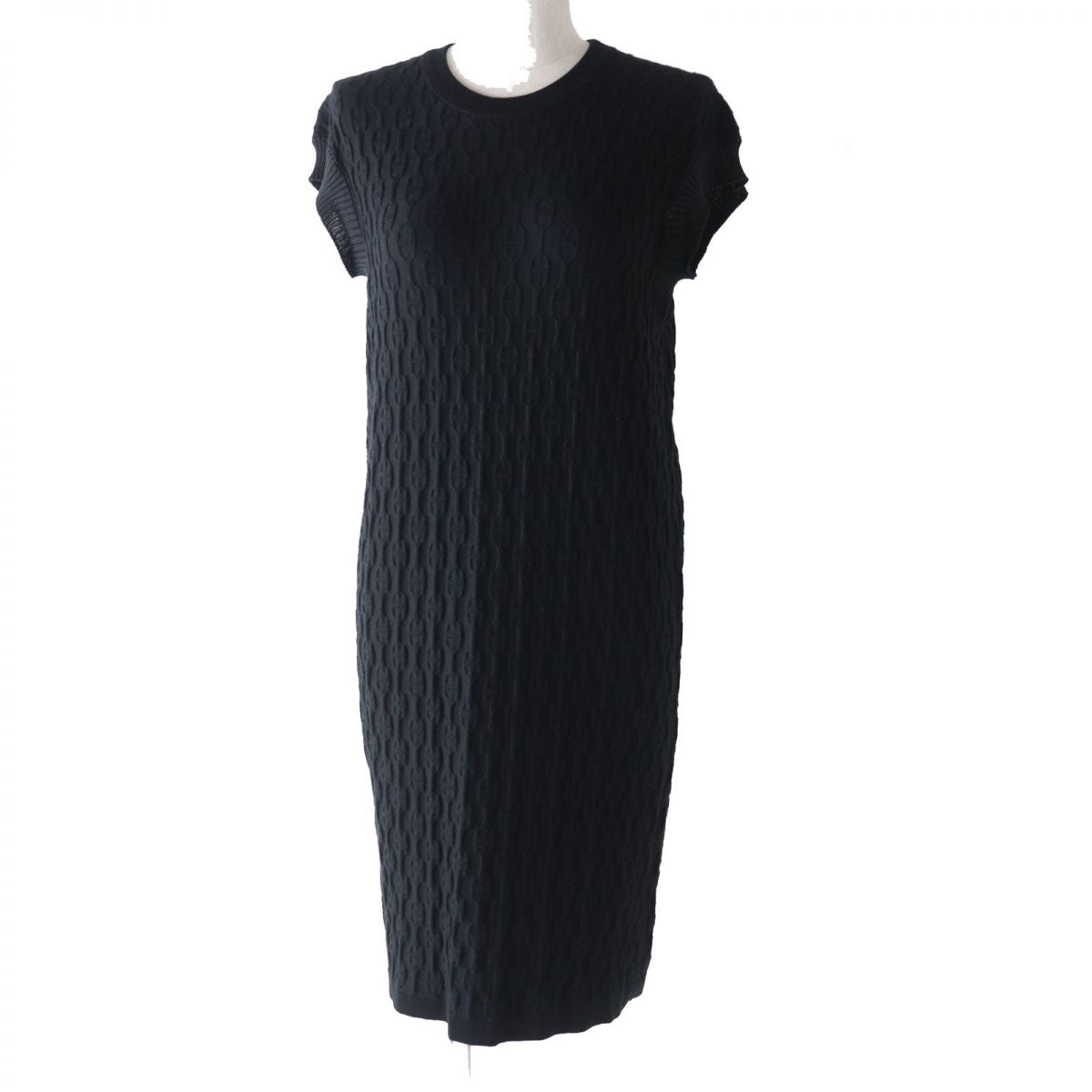 Knit Main: Silk, Main: Cashmere, Main: , Nylon Black Travel Bag