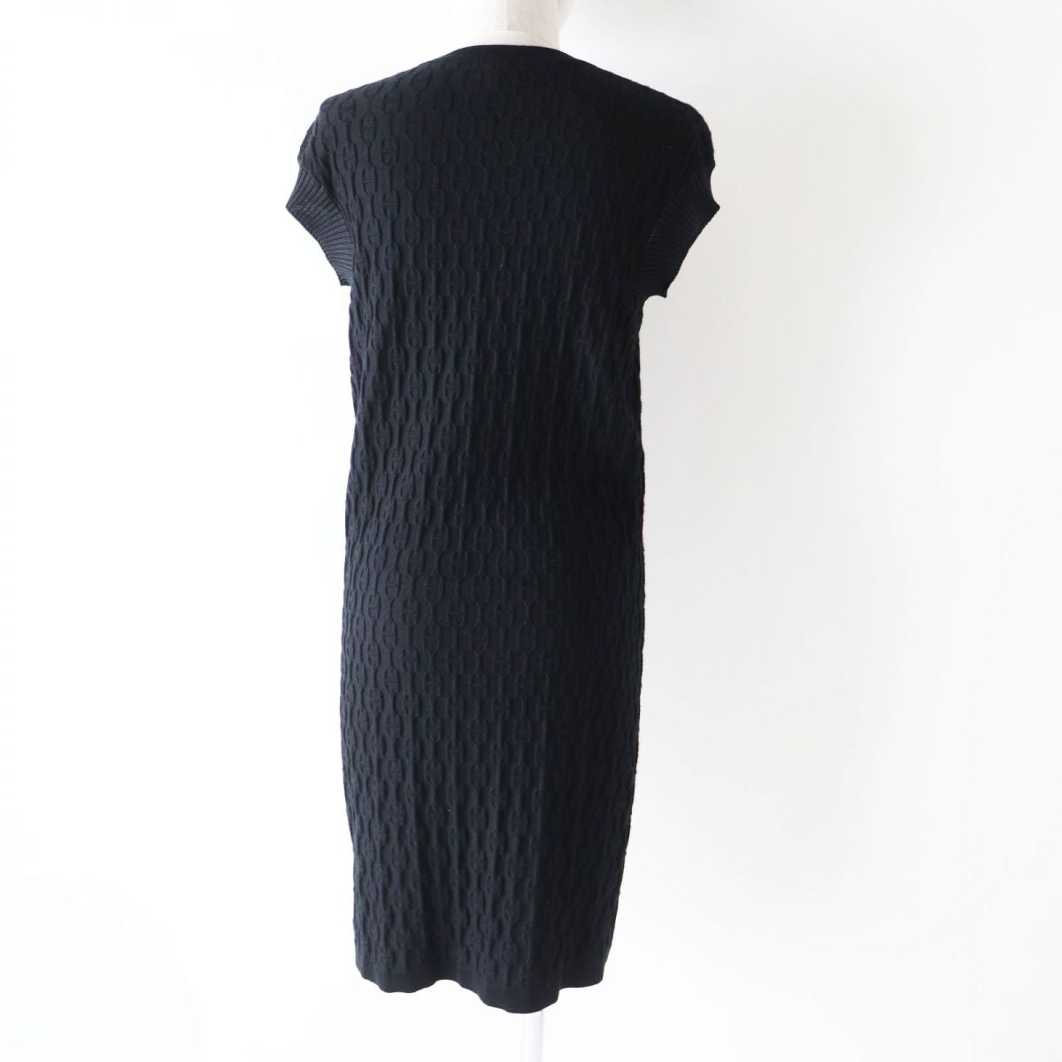 Knit Main: Silk, Main: Cashmere, Main: , Nylon Black Travel Bag