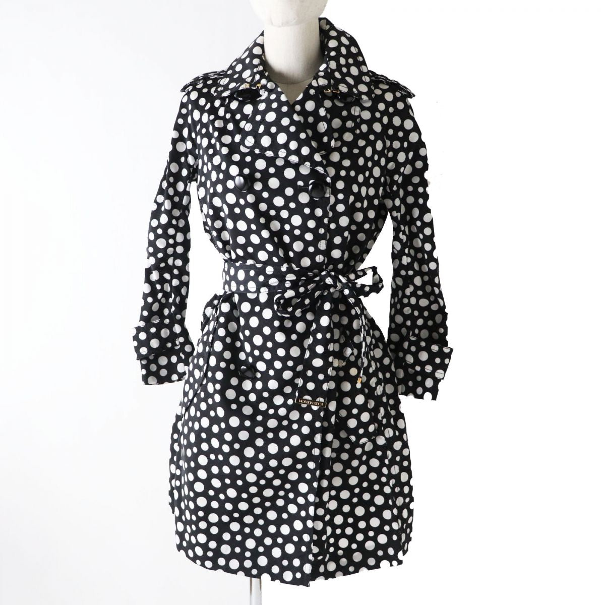 Louis Vuitton trench coat Image reference x Black White Apparel