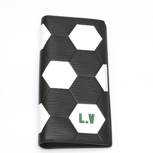 Louis Vuitton Long Purse M63294 Epi Noir Leather Wallet Case M63294 00