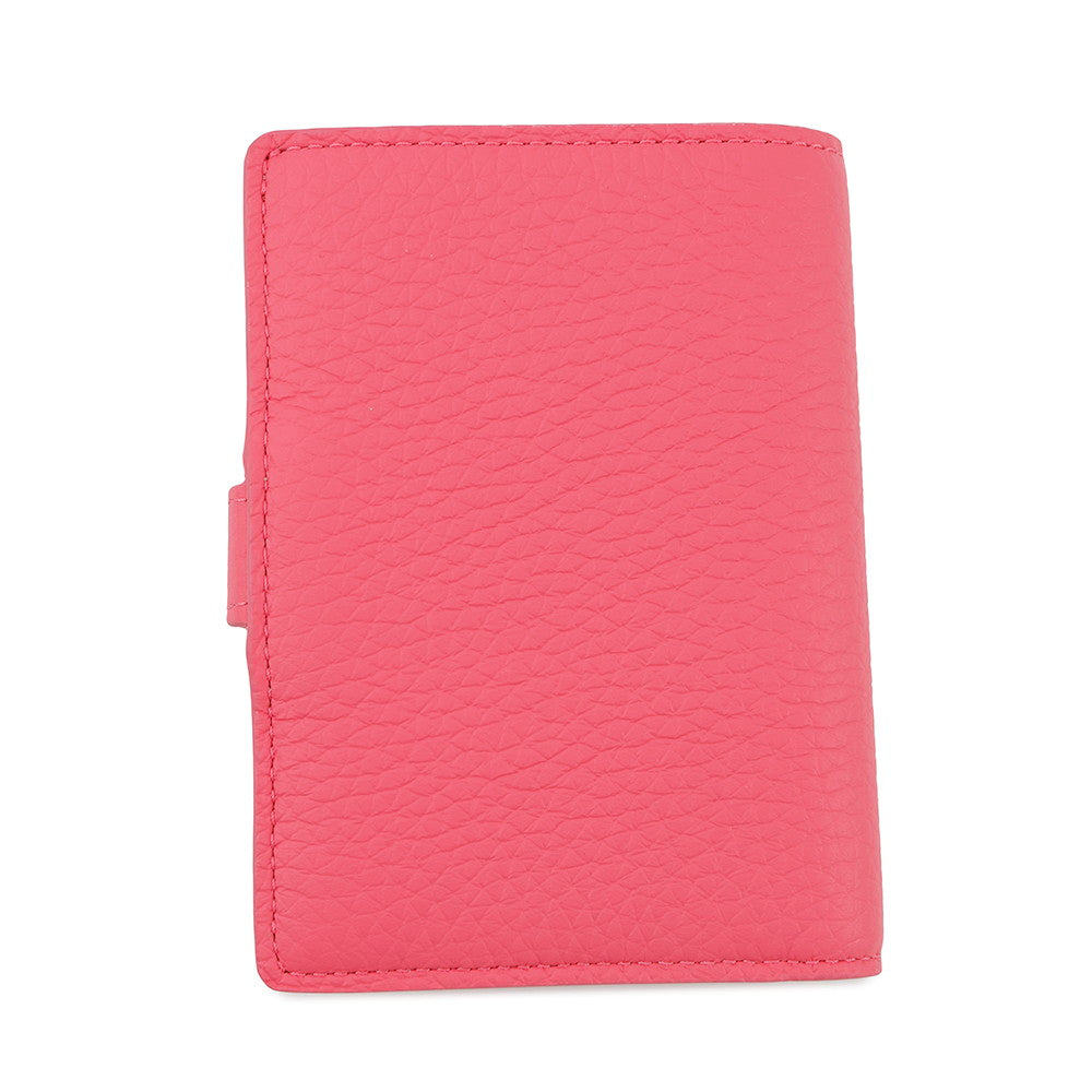 Louis Vuitton Vertical Compact FuchsiaM82461 Taurillon Wallet Case