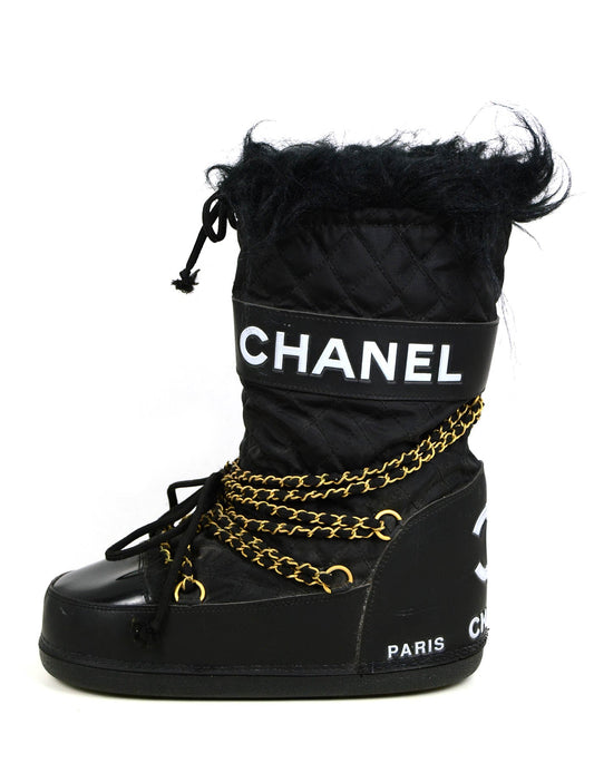 Chanel Iconic 90’s Moon Boots sz 41-43