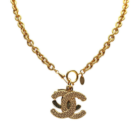 Chanel Coco Mark Braided Necklace