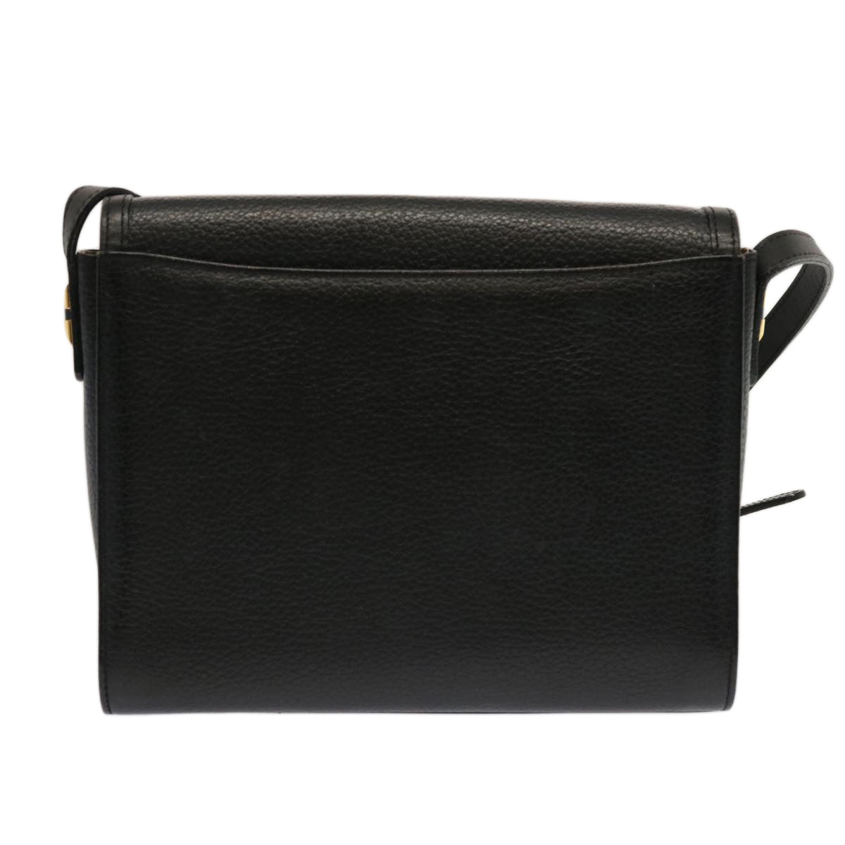 Burberry Luxury ss Shoulder Bag Auth Mr101 Leather Black
