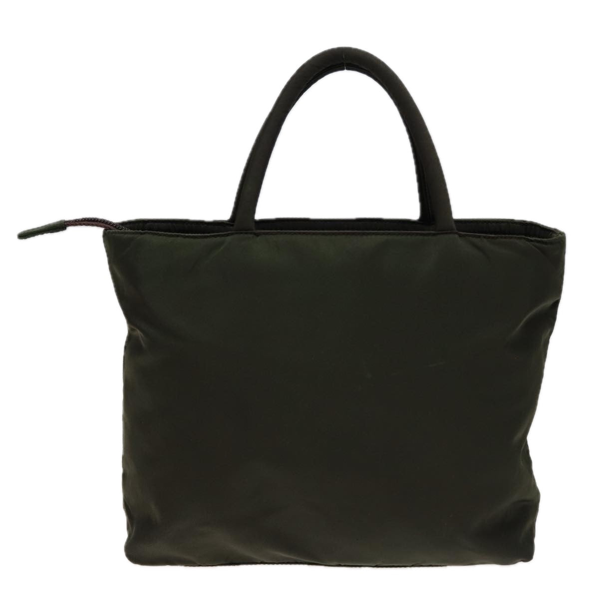 Prada Hand Bag Khaki Auth Nylon Travel Bag Khaki Auth Mr282