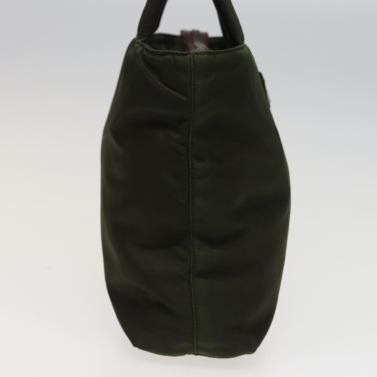 Prada Hand Bag Khaki Auth Nylon Travel Bag Khaki Auth Mr282