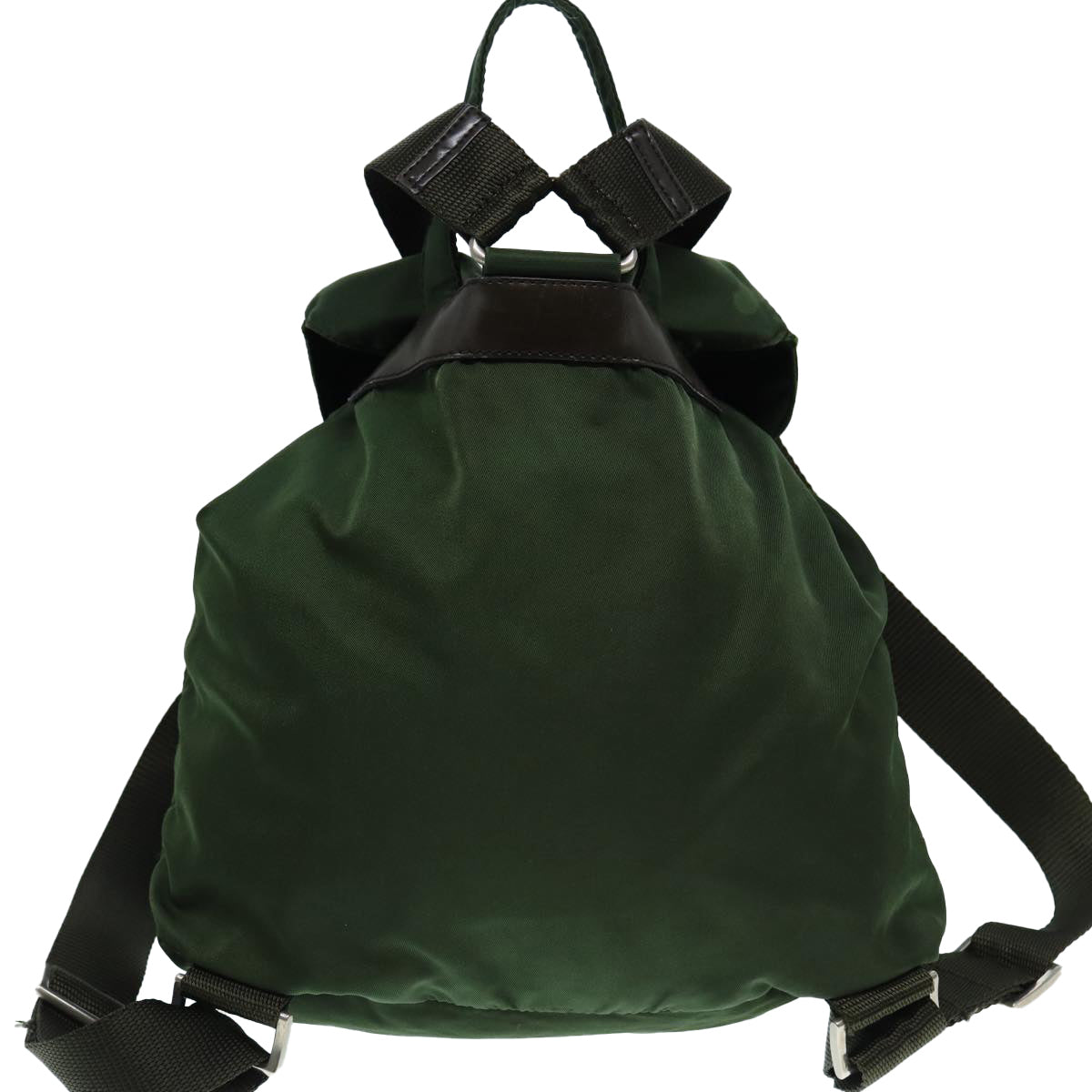Prada Backpack Auth Nylon Green