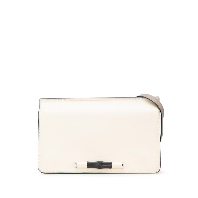 Gucci Bamboo Shoulder Bag Leather Bag 8