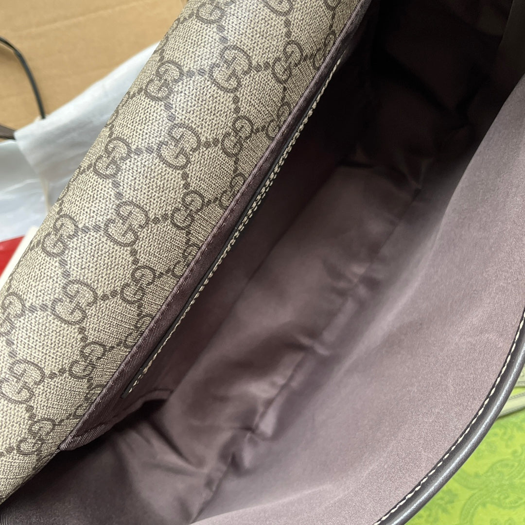 gg Imprime Messenger , ’s Brown Medium Messenger Bag