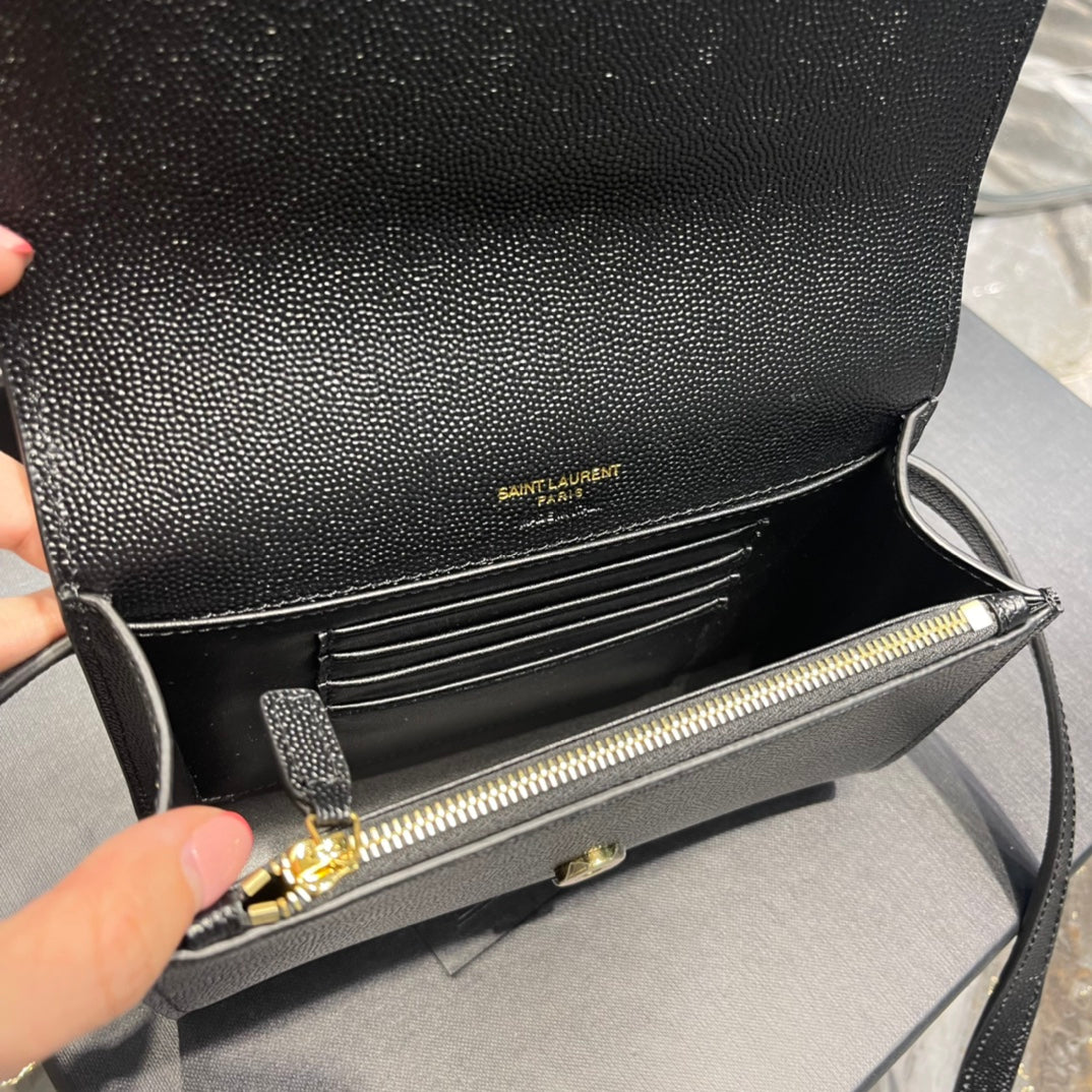 YSL Saint Laurent Kate Clutch Bag Monogram Ysl 534395Bow0J1000 4485