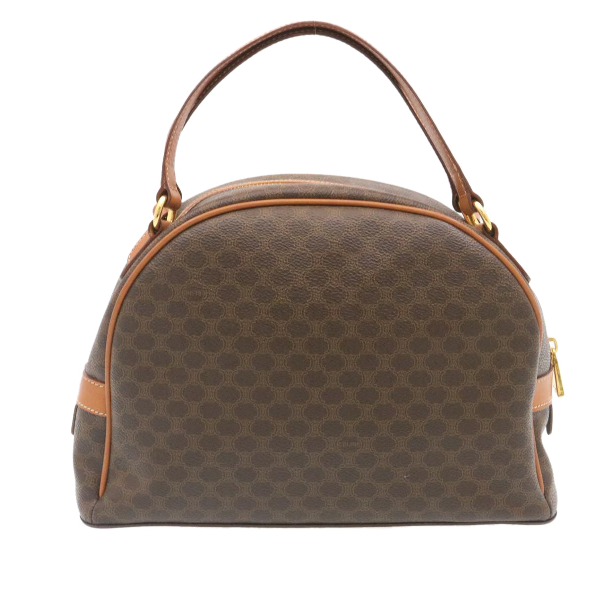 Luxury Macadam Way Shoulder Hand Bag Pvc Leather Canvas Shoulder Bag Leather Brown