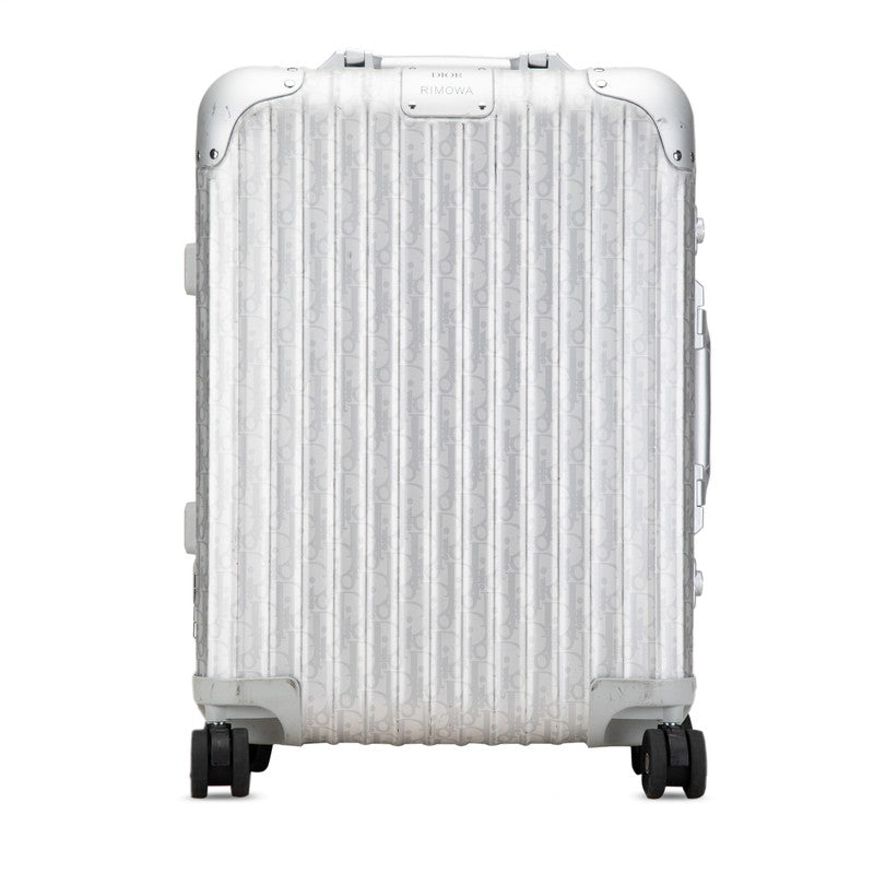 Dior Rimowa Oblique Aluminum Cabin Suitcase Handbag Travel Bag