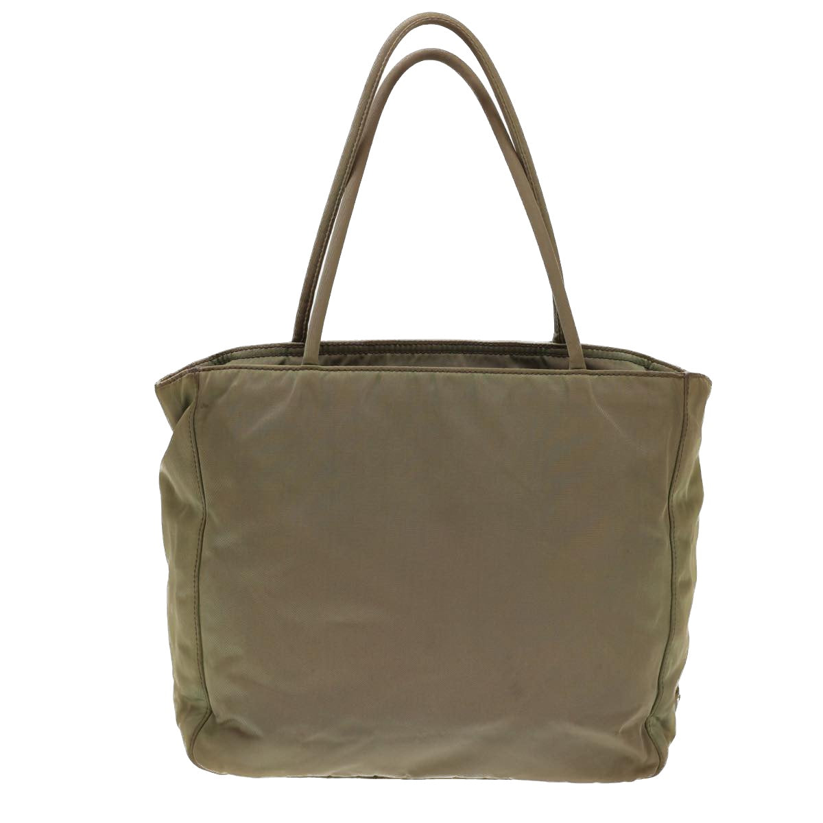 Prada Shoulder Bag Khaki Nylon Nylon Khaki Ny224