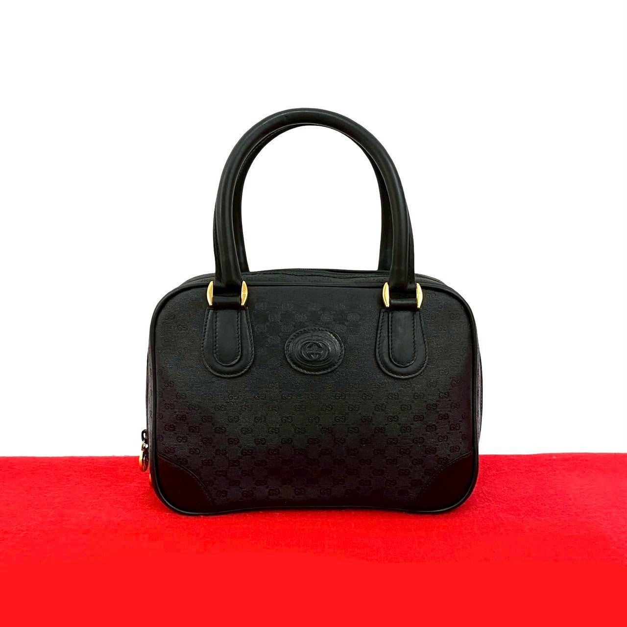 Gucci Micro Handbag Leather Travel Bag