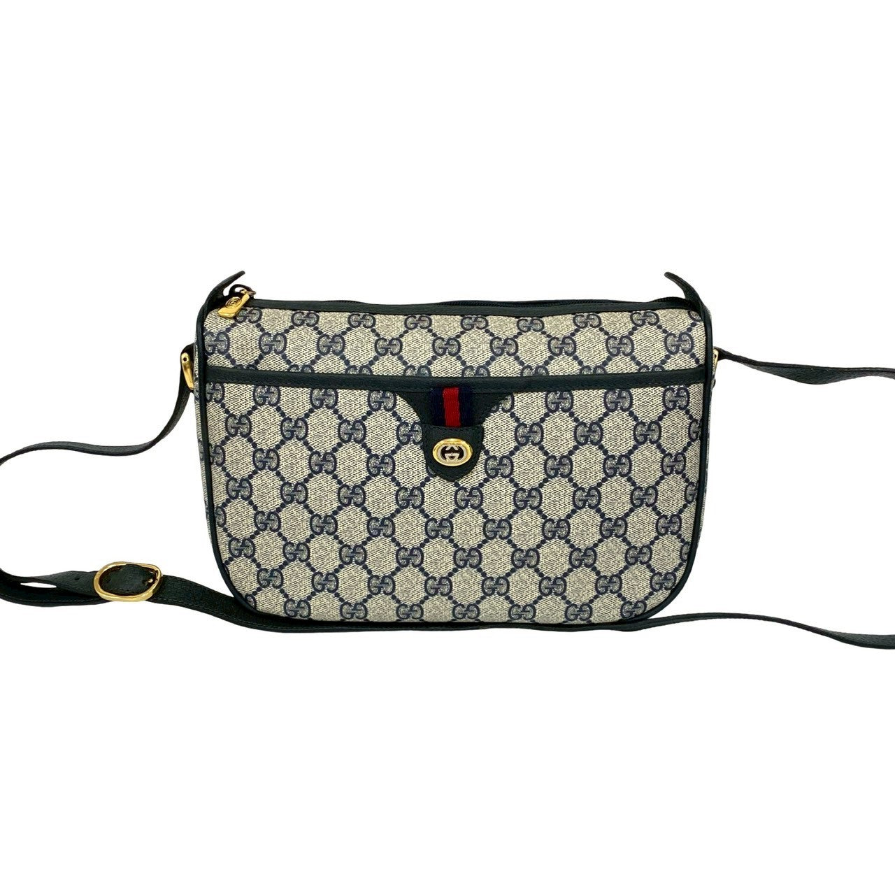 Gucci Shoulder Bag Leather Logo Bag 7