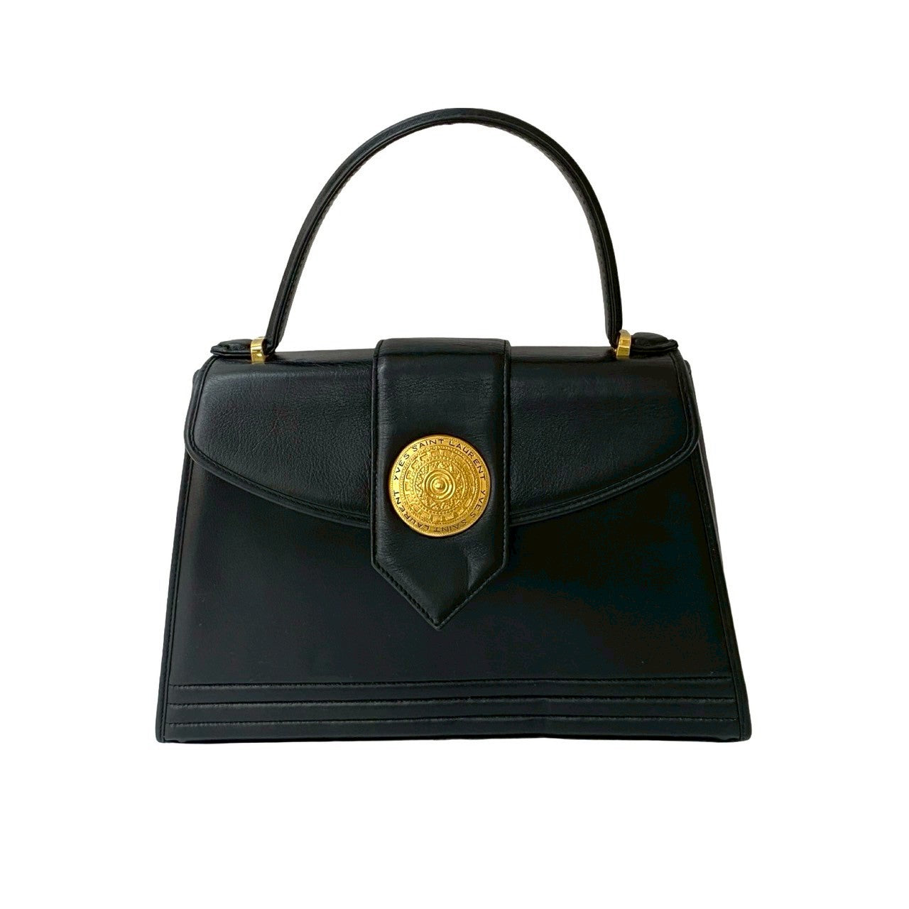 YSL Saint Laurent Yves Handbag Leather Travel Bag Leather Handbag 6