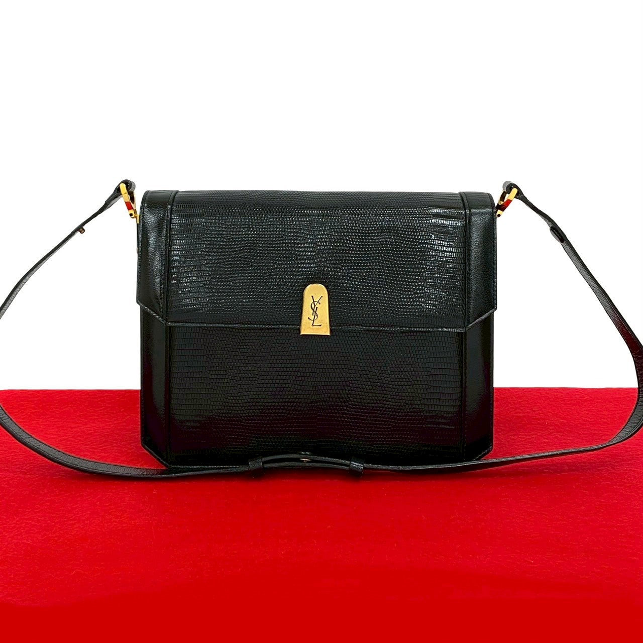 YSL Saint Laurent Yves Shoulder Bag Leather Shoulder Bag 12