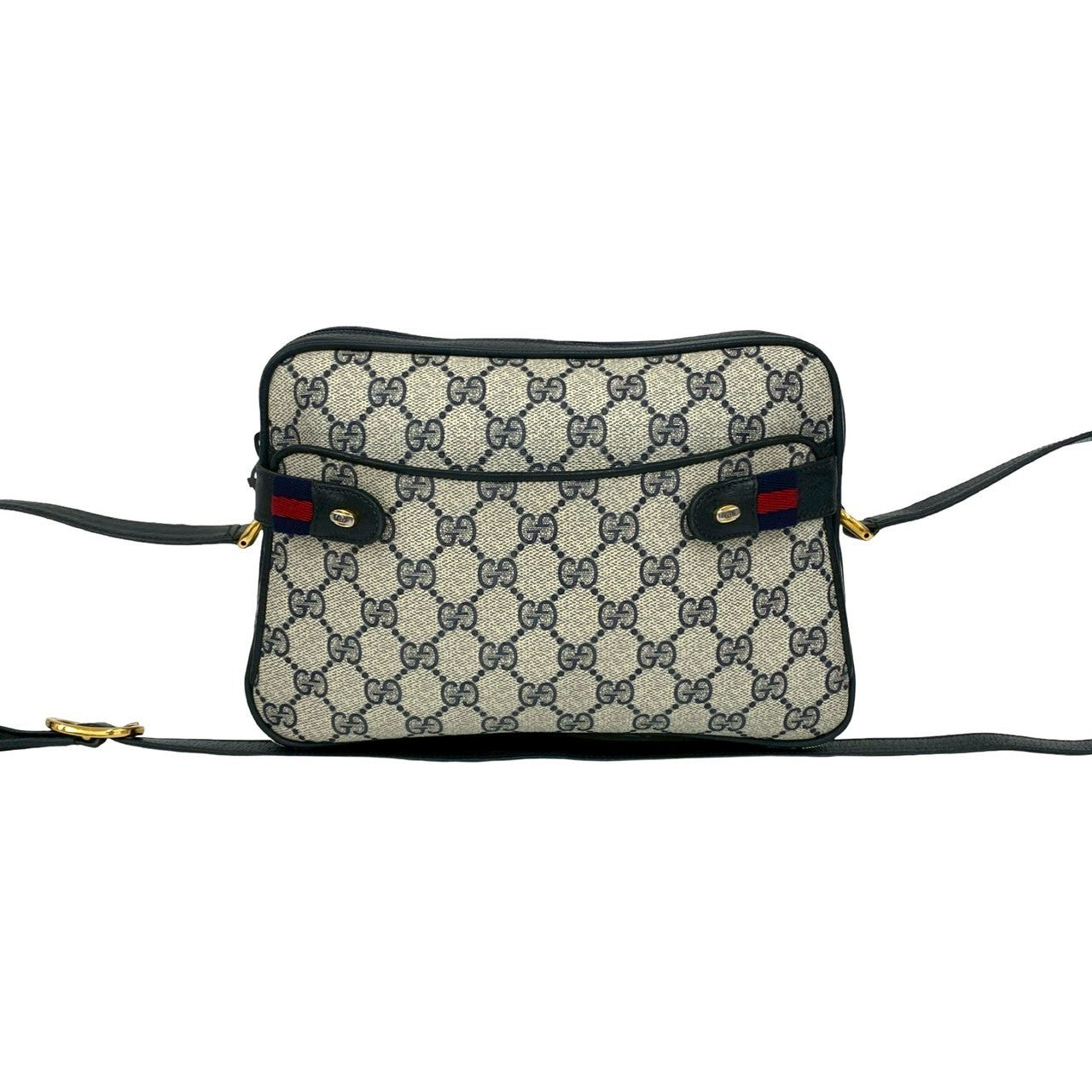 Gucci Pvc Shoulder Bag Leather Logo Bag 15