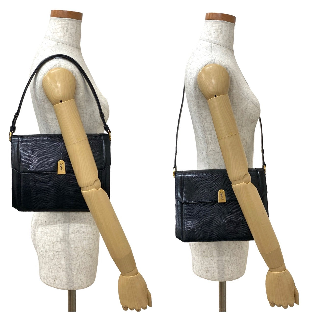 YSL Saint Laurent Yves Shoulder Bag Leather Shoulder Bag 2
