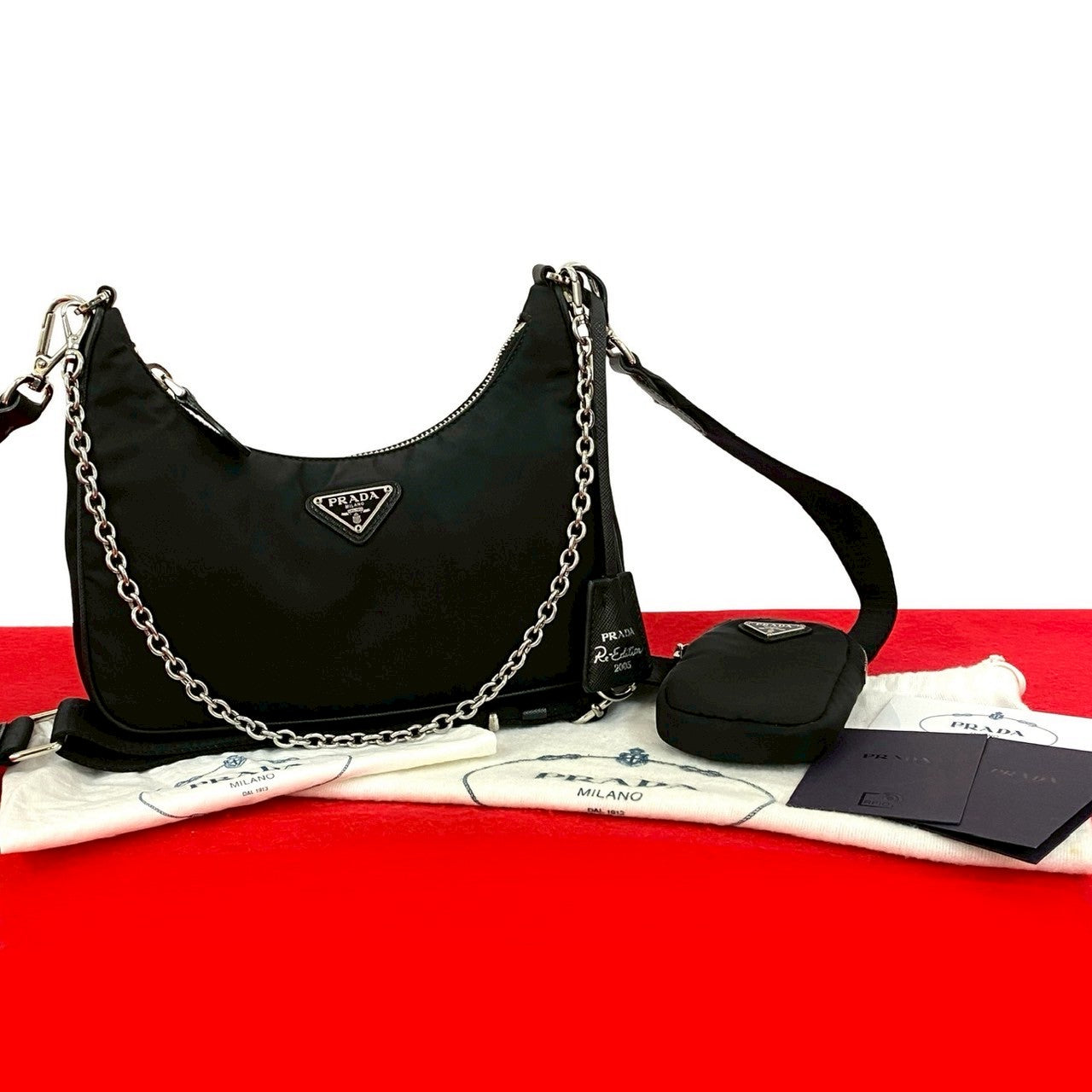 Prada Tessuto 2Way Shoulder Bag