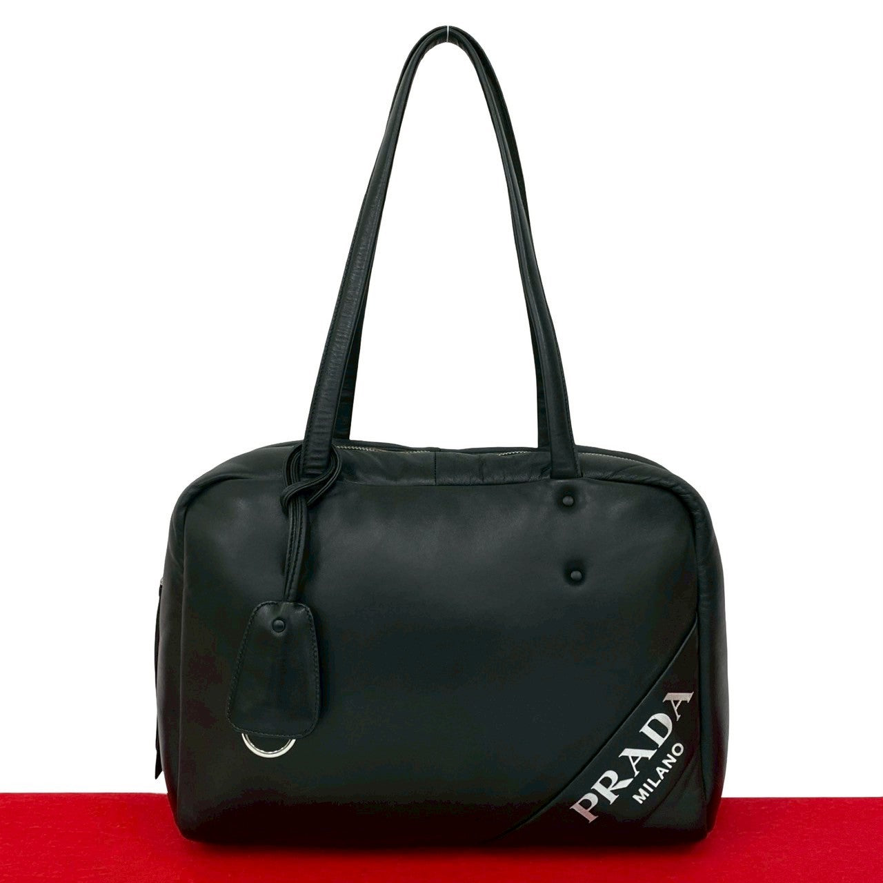 Prada 2Way Tote Bag Leather