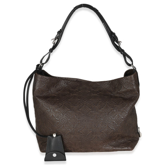 Louis Vuitton Olive Antheia Monogram Lambskin Shoulder Bag