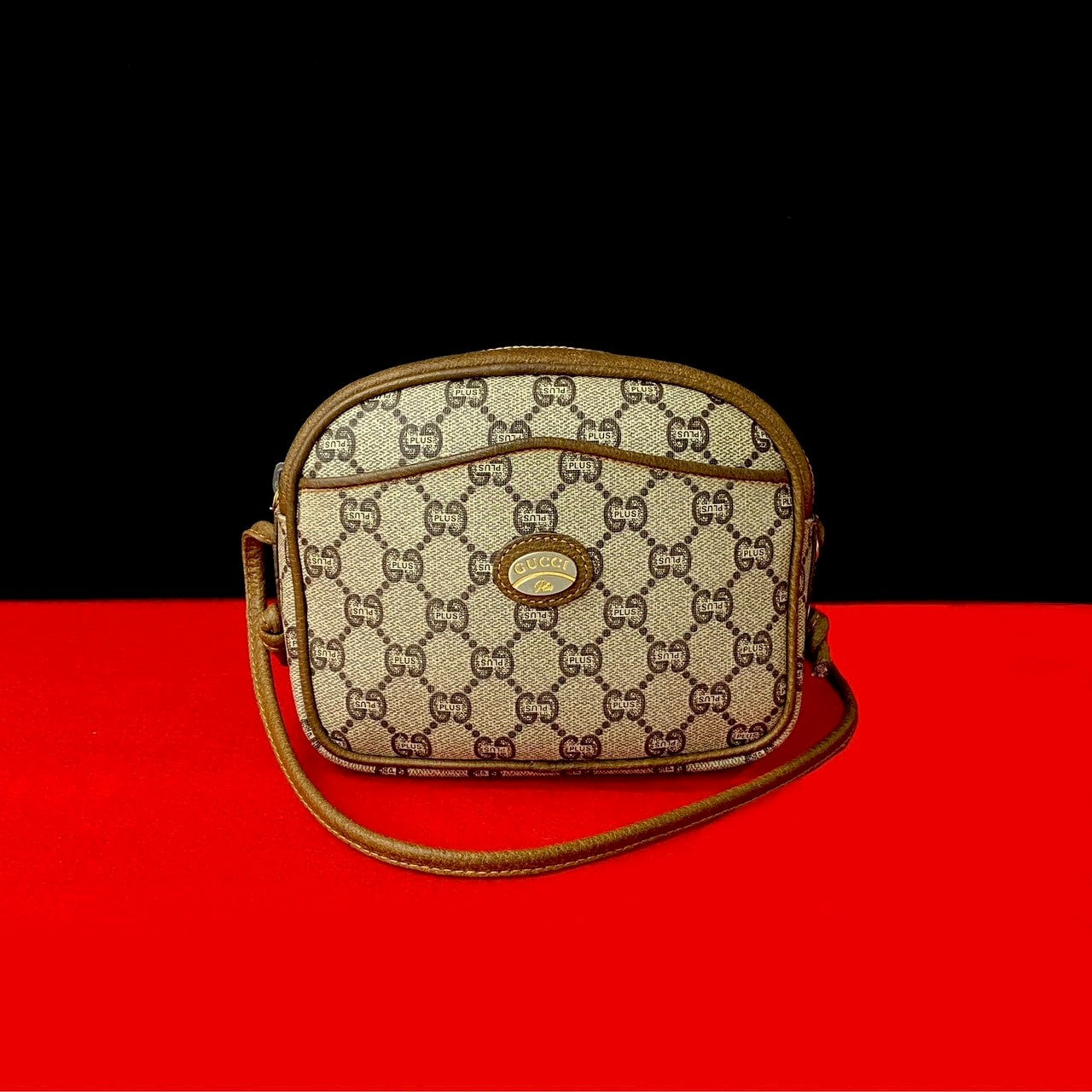 Gucci Old Plus Shoulder Bag Leather