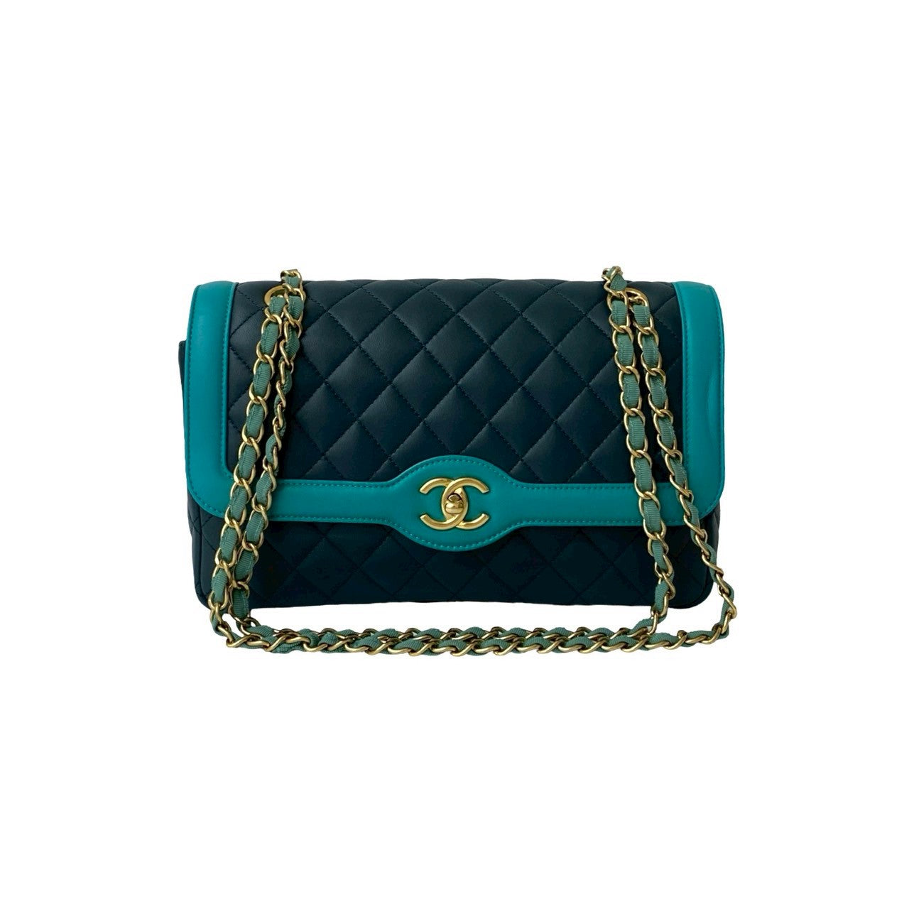 Matelasse Lambskin Shoulder Bag 127