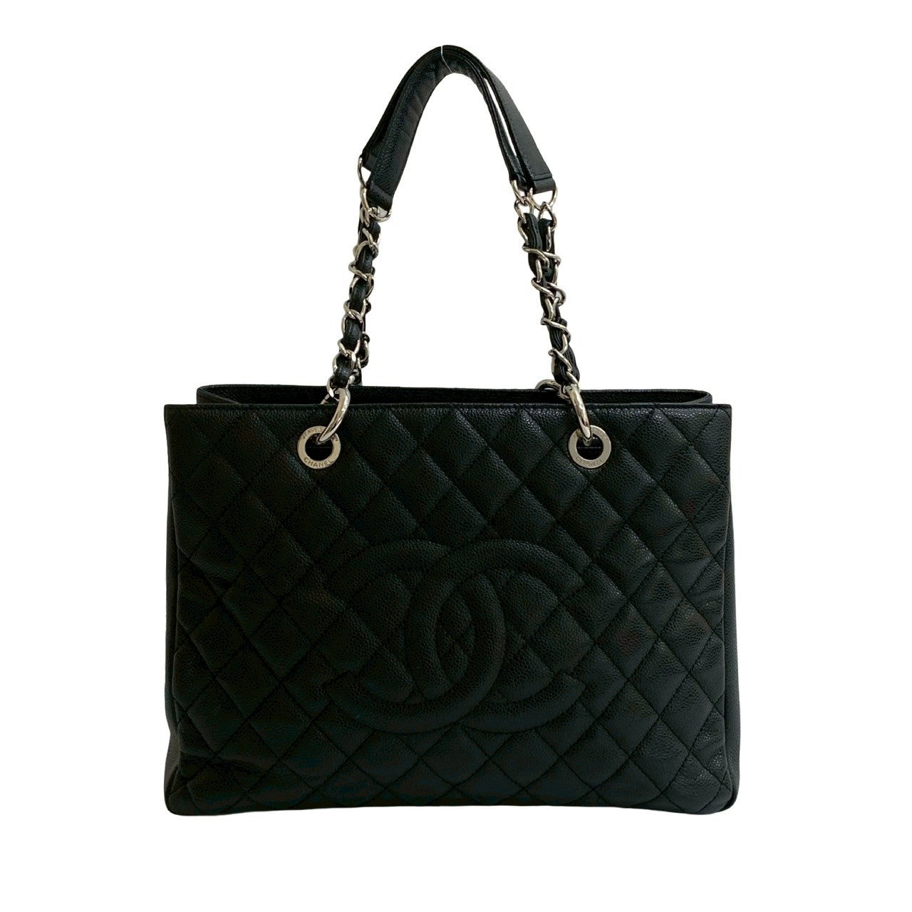 Matelasse Caviar Skin Tote Bag Polished