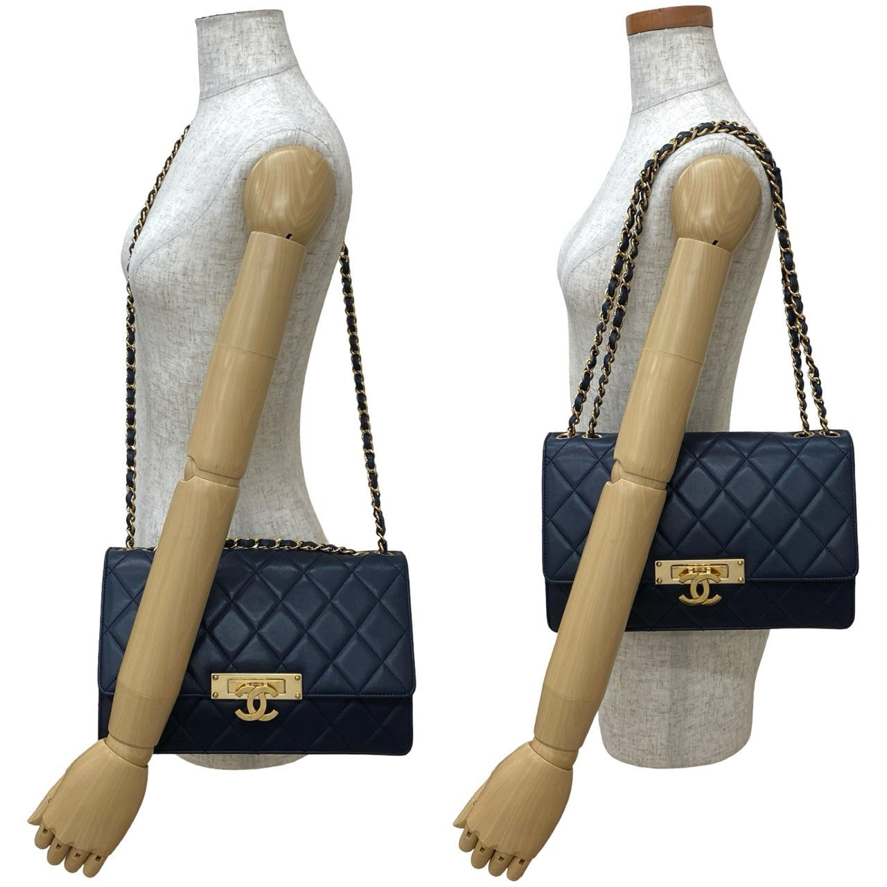 Matelasse Lambskin Shoulder Bag 162