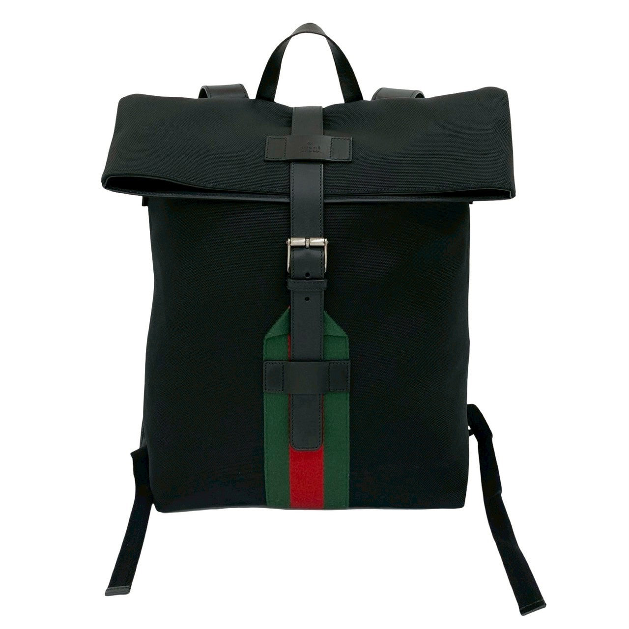 Gucci Sherry Line Techno Backpack Leather Canvas