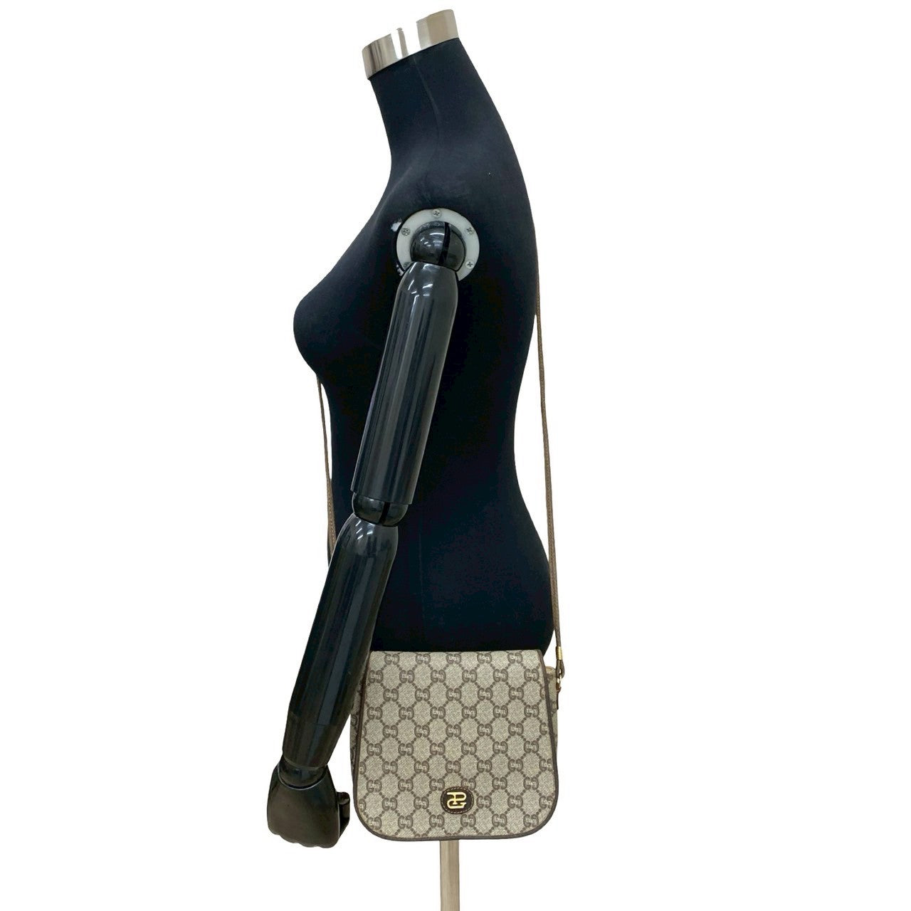 Gucci Old Plus Pvc Shoulder Bag Leather